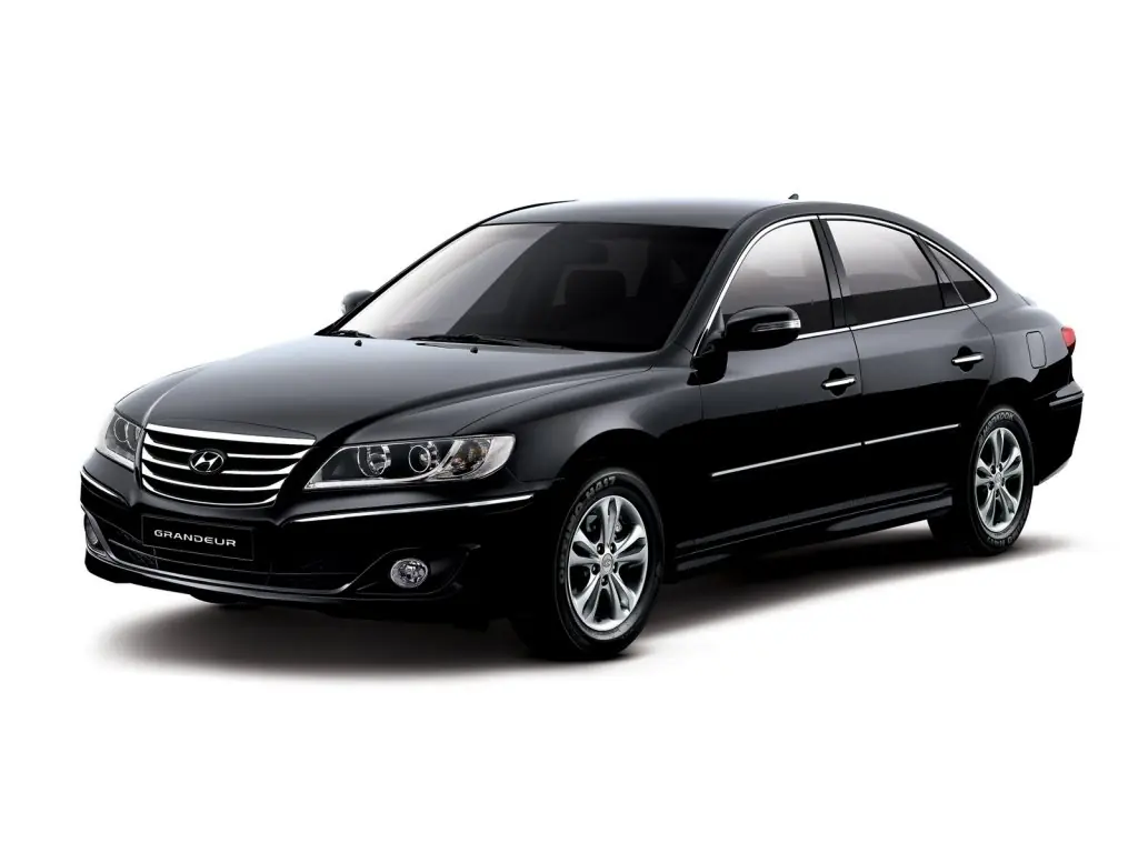Hyundai Grandeur (TG) 4 поколение, рестайлинг, седан (12.2009 - 11.2011)